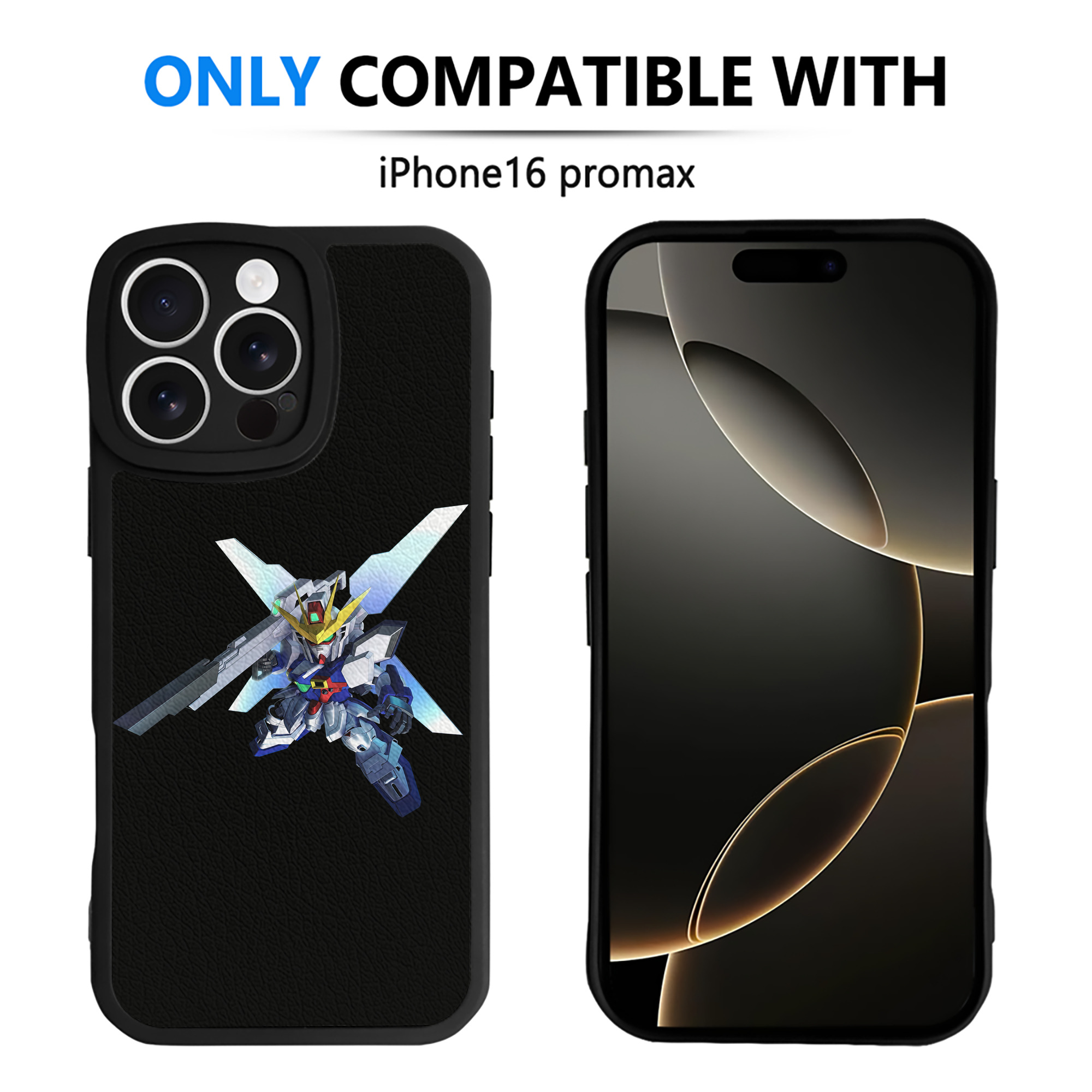 （画像用） 機動戦士ガンダム Mobile Suit Gundam 【iPhone 16シリーズ対応】シリコンスマホケース（レザー調） 材質：シリコン